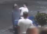 Moment thug kills good Samaritan with single punch after he tried to stop brawl