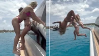 Alisha Lehmann backflips off yacht and gets over Euro 2025 heartache in Ibiza