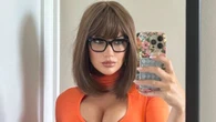 Paige Spiranac looks unrecognisable in barely-there Halloween costume