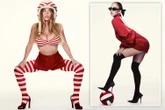 Sydney Sweeney shows off stunning figure as she poses in bra and stockings