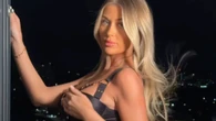 Love Island's Jess Gale strips off to bondage-inspired lingerie
