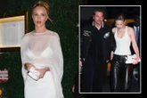 Rosie Huntington-Whiteley wows in sheer top for Gigi Hadid’s 30th birthday bash