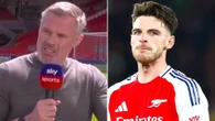 Carragher hints when Declan Rice will start considering his Arsenal future