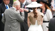 Sweet moment King Charles kisses Sarah Ferguson’s hand at Royal Ascot