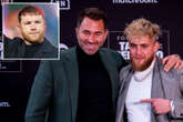 Eddie Hearn leaps to defence of Jake Paul after Canelo fight is blocked