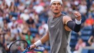 Draper THROWS UP in second US Open match as Brit battles past Argentine newcomer