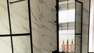 I have a council home but nobody can tell as it’s glam - I love marble tiles