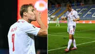 Man Utd reject Hojlund scores another two as Denmark run riot in empty ground