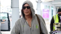 Mickey Rourke flies 1st class as he leaves the UK - despite having CBB fee cut