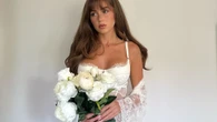 Love Island's Georgia Steel strips to sheer lingerie for sizzling shoot