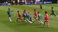 EFL star chased by opponents after 'one of the worst tackles ever seen'