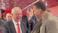 Alex Ferguson rips into Rio Ferdinand just moments after seeing Man Utd icon