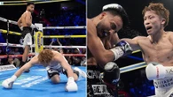 Shock moment Naoya Inoue is dropped by brutal left hook before amazing comeback