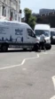 Moment furious driver HEADBUTTS van’s window in blazing road rage row