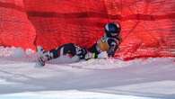 Lindsey Vonn, 40, crashes on training run as landing goes wrong