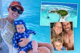 I'm raising my boy on a desert island… he loves it but it's tricky when he's ill
