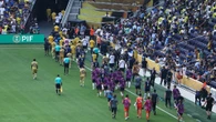 Club World Cup sees FIFTH clash suspended as players are herded off pitch