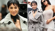 Kim Kardashian reveals bold new hair style at Paris Fashion Week