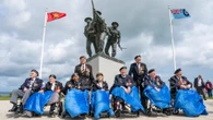 Nine WW2 heroes mark D-Day anniversary with emotional Normandy trip