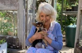 Queen seen with new pet dog 'mischievous Moley' for first time