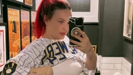 Anne-Marie shows off flat stomach three weeks after giving birth to second baby