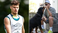 Milos Kerkez has carnivore rottweiler and guard dog named after Hades