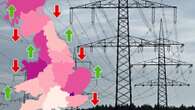 Map reveals postcode lottery of 'sneaky' energy charge with some paying £91 more