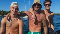 Cruz and Romeo Beckham show off family's £16m superyacht
