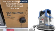 Savvy shoppers have spotted a 'brilliant' Vax hoover, slashed down to 75% off