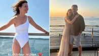 Geri Halliwell, 53, stuns as husband Christian posts pic of her in white swimsuit