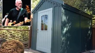 Brit rock legend forced to rip down 'intrusive' 3m shed in row with neighbours