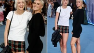 Nepo-babies with rock star dad pose at premiere- can you guess famous parent?