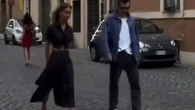 Harry Styles spotted enjoying Rome and Vatican with Belgian designer