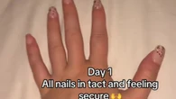 I got Primark stick on nails for my holiday - I showed how long they last