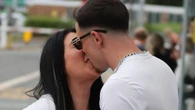 Mafs' Holly looks loved-up as she kisses her convicted drug dealer boyfriend