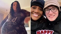 Alison Hammond, 50, shows off 'baby bump' as she hits back at pregnancy rumours