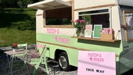 I bought a caravan for £200 & turned it into a boujee matcha cafe