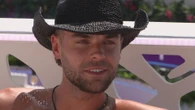 Watch the moment Love Island's Harry sneaks off for steamy chat with bombshell