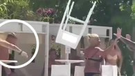 Hotel at centre of football star’s brawl bizarrely claims ‘no chairs were thrown’