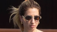 Stacey Solomon, 35, looks incredible in orange bikini as soaks up the sun on hols
