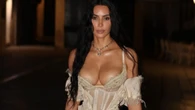 Kim Kardashian looks incredible in busty corset at Jeff Bezos afterparty