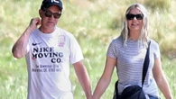 Holly Willoughby looks loved-up with husband Dan during family day out
