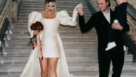 Georgia Kousoulou & Tommy Mallett marry for a 2nd time in stunning outdoor wedding