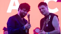 Reunited indie group The Maccabees surprise Glastonbury with festival legend
