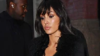 Kanye's wife Bianca Censori ditches her bra and almost spills out of outfit
