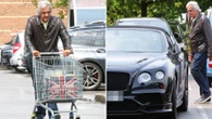Bargain Hunt star David Dickinson takes £280k Bentley to do supermarket shop