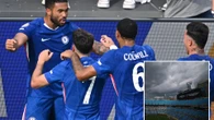 Blues reach quarters in extra-time blitz after crazy TWO-HOUR delay