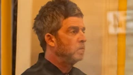 Noel Gallagher looks stony-faced as he gets Tube to Oasis rehearsals