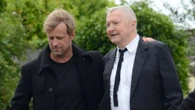 Emotional scenes as Westlife stars turn up at Louis Walsh' mum's funeral