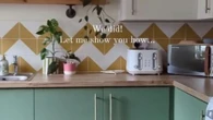 I transformed my council house kitchen for under £250 with paint & a £13 B&Q buy